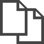 Copy O SVG Icon